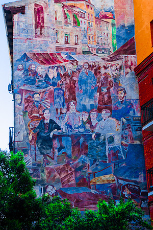 The Wall of Identity, Madrid
