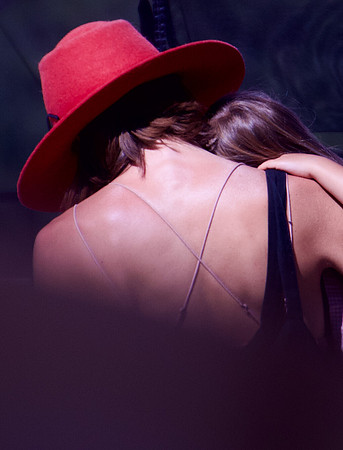 Lady in a Red Hat