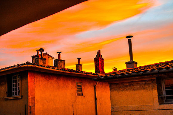 Rooftop in Aix