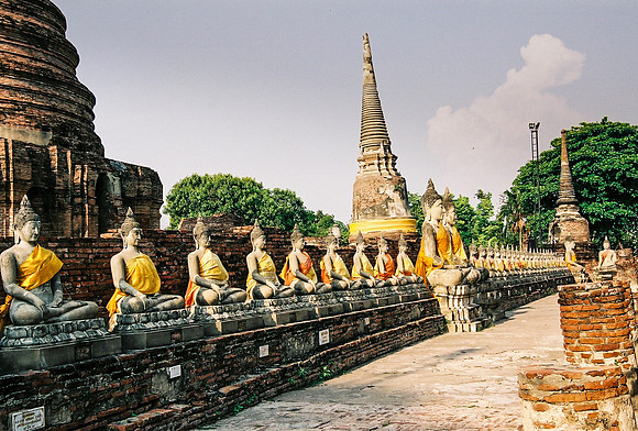 Wat Chai Mongkol, Ayutthaya, Buddhas