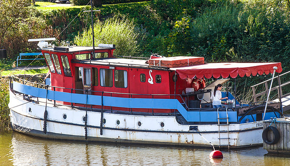 Docked on the Porvoo River, Finland