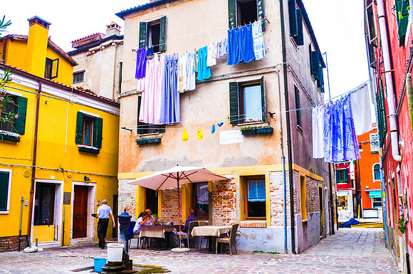 Cafe, Marghera District, Mainland Venice