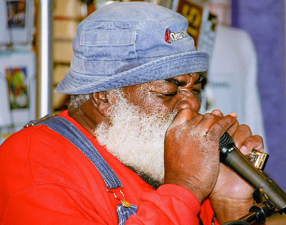 Grandpa Elliott Small, New Orleans, Street Musician,